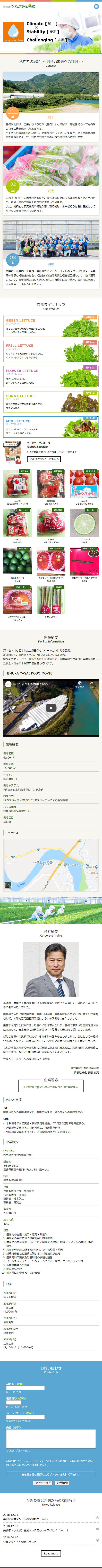 株式会社ひむか野菜光房様