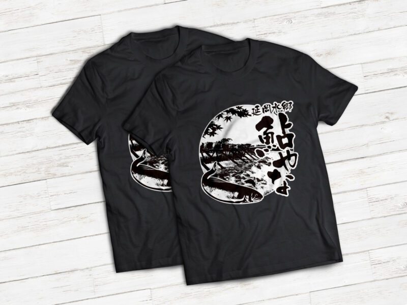 延岡観光協会様 鮎やなTシャツ