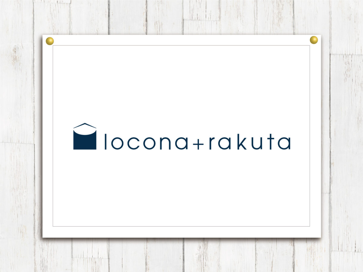 locona + rakuta（ロコナラクタ）様 ロゴ